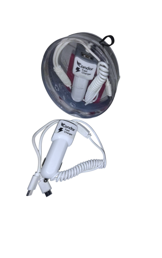 CHARGEUR AUTO 2 SORTIES C ET LUNA MIN 5 PCS