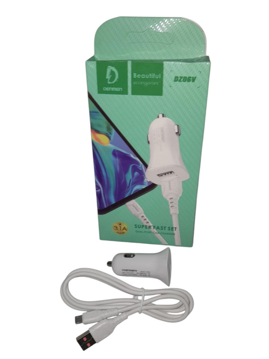 CHARGEUR AUTO TYPE C ID MIN 3 PCS