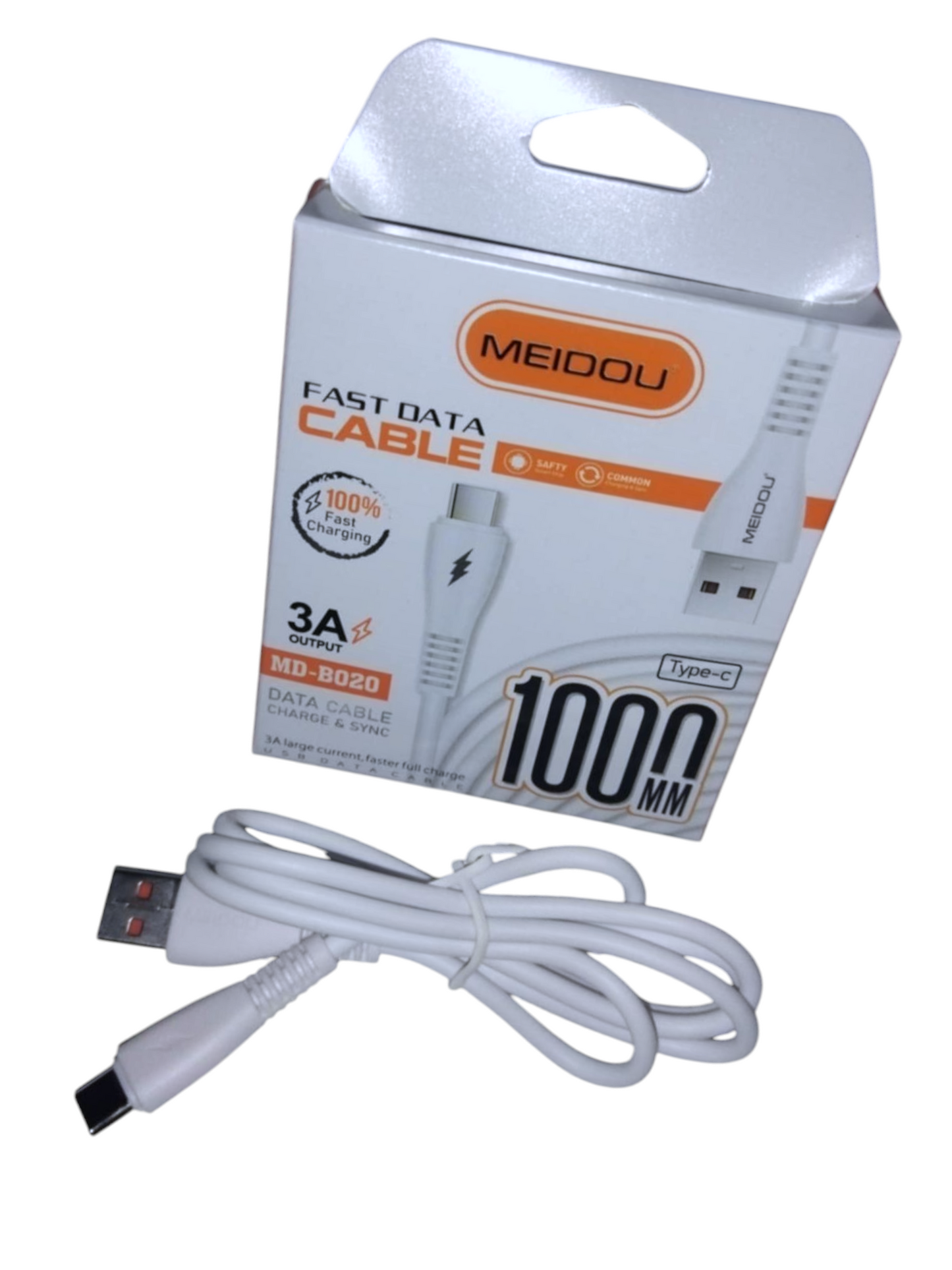 CABLE MEIDU CHARGE ET DATA TYPE C MIN 5 PCS