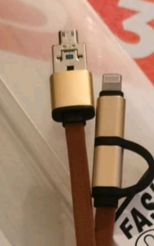 خيط الشحن ايفون و لونا اقل كمية 2